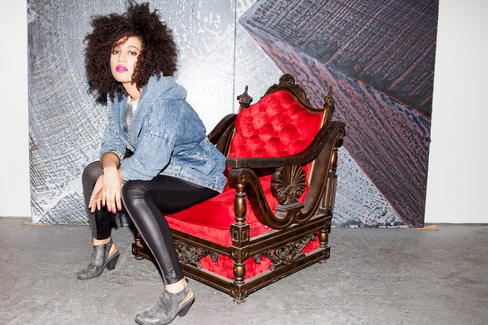 Arlene Gould in a denim jacket — Photo by Michelle Claire Gevint